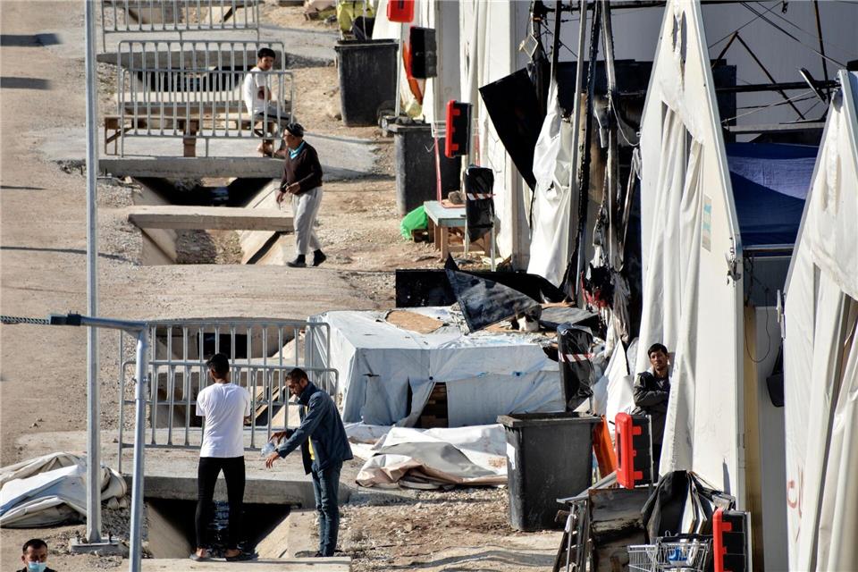 Als Staat mit einer EU-Außengrenze spürt Griechenland eine deutliche Belastung durch die Ankunft irregulärer Migranten über das Mittelmeer. (Archivfoto)Panagiotis Balaskas/AP/dpa