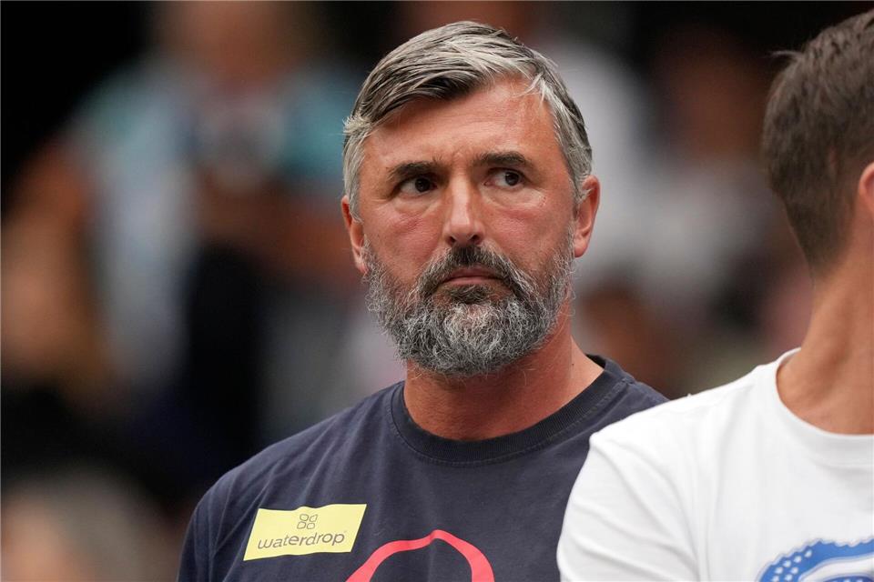 Als Trainer hatte Goran Ivanisevic lange Zeit den Serben Novak Djokovic zu Erfolgen geführt. (Archivbild)Alberto Pezzali/AP/dpa