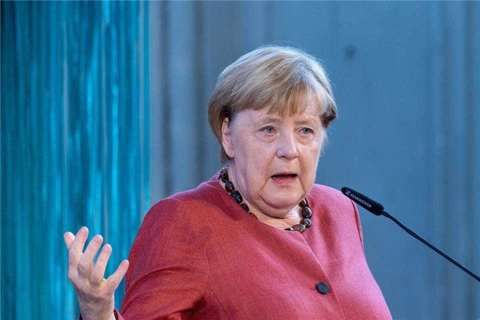 Altkanzlerin Merkel hatte ihren Wahlkreis in Mecklenburg-Vorpommern. Stefan Sauer/dpa