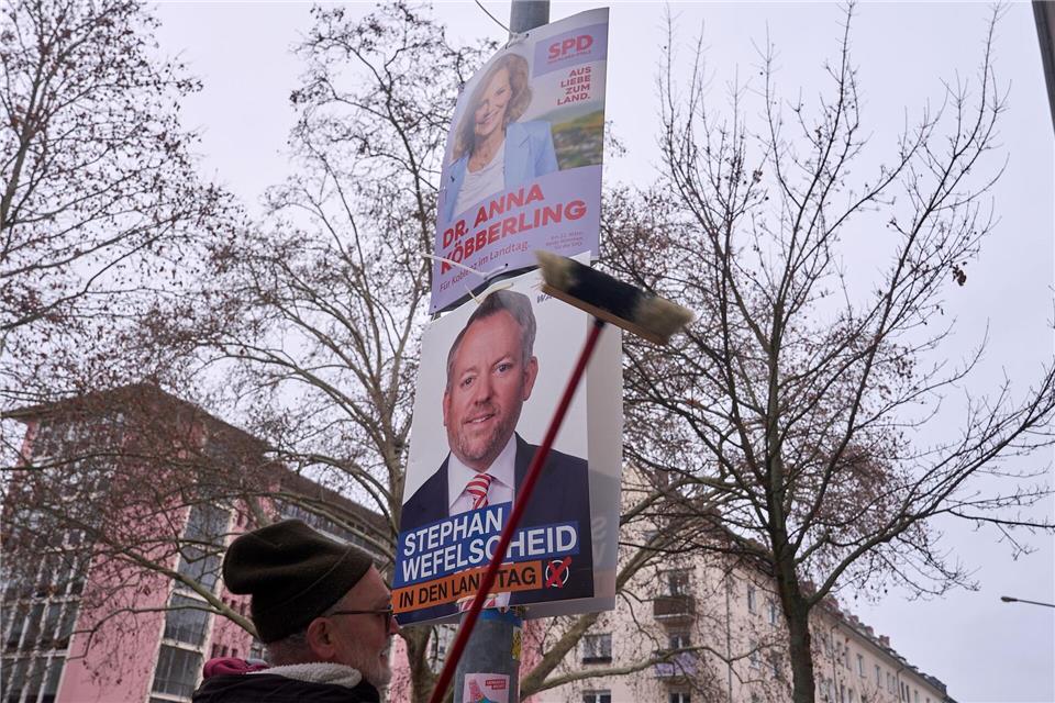 Am 22. März wird ein neuer Landtag gewählt.Thomas Frey/dpa