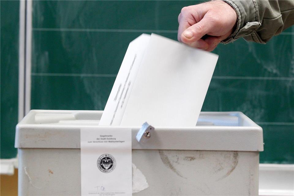 12,6 Millionen Wahlberechtigte bei Bundestagswahl in NRW Am 23. Februar 2025 soll auch in NRW über einen neuen Bundestag abgestimmt werden. (Archivbild) Roland Weihrauch/dpa