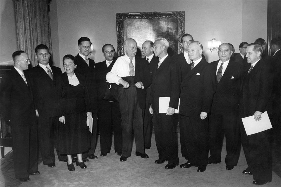 Am 28. September 1951 wurde das Gericht feierlich eröffnet. (Archivbild)Dpa/dpa