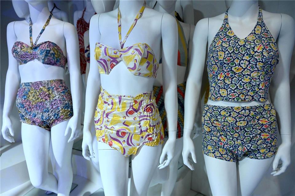 Am 5. Juli feiert der Bikini das 80. Jubiläum seiner erstmaligen Vorstellung.Stefan Sauer/dpa