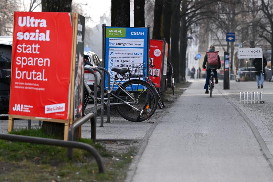 Am 8. März ist bayernweit Kommunalwahl.Sven Hoppe/dpa