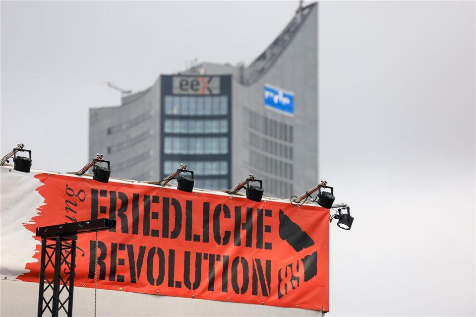 Am 9. Oktober wird in Leipzig an die friedliche Revolution erinnert. Jan Woitas/dpa