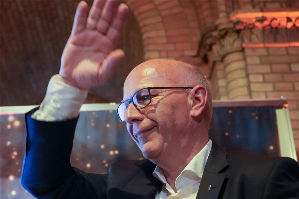 Am Abend will die CDU über die politische Zukunft von Kai Wegner beraten. (Archivbild)Soeren Stache/dpa