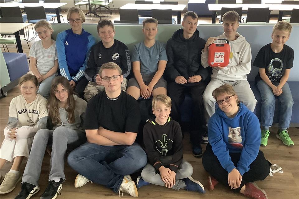 Am Donnerstag ist auch der Schulsanitätsdienst an der Sekundarschule wieder gestartet.