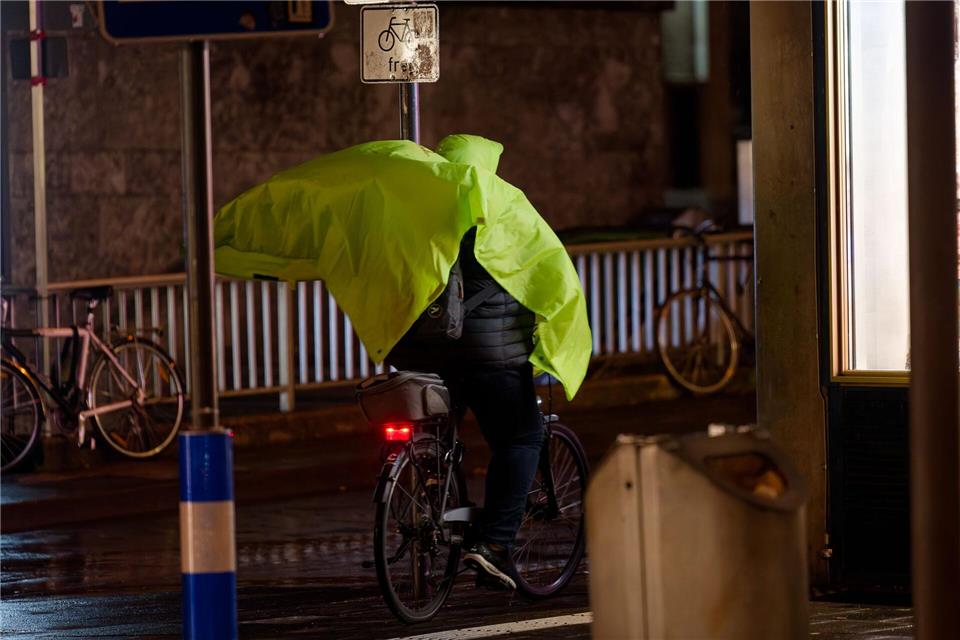 Wechselhaftes Herbstwetter in NRW Am Donnerstag kündigen Meteorologen in Ostwestfalen und im Bergland starke bis stürmische Böen an. (Archivbild)Henning Kaiser/dpa