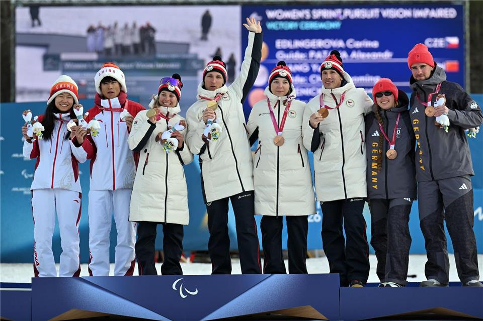 Am Ende konnten vier Duos über Medaillen jubeln.Martin Schutt/dpa