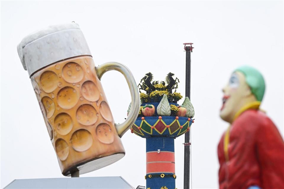 Am Freitag startet auf dem Cannstatter Wasen das zweitgrößte Volksfest Deutschlands.Bernd Weißbrod/dpa