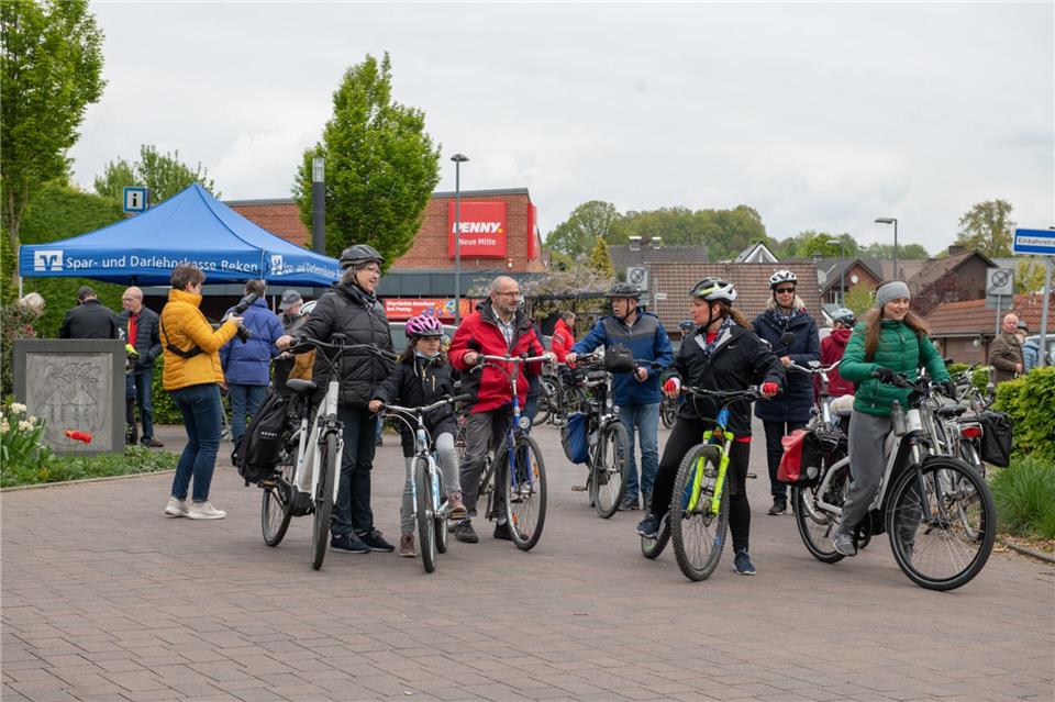 Am Ilex-Platz ist wieder ein Startpunkt des Rekener Radwandertages.