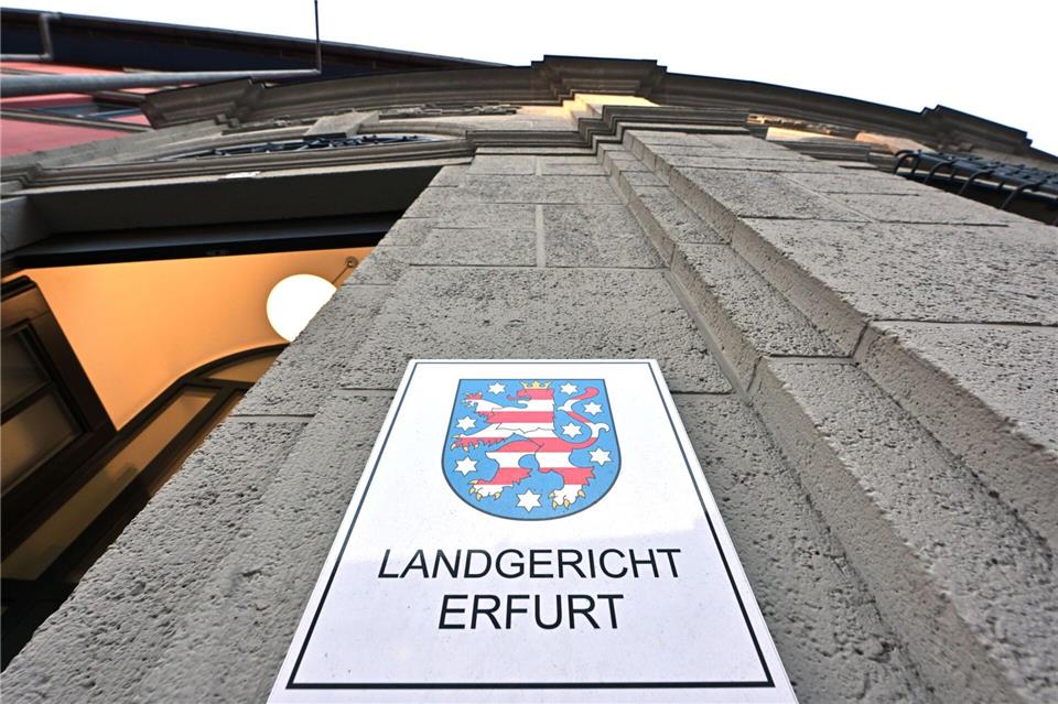 Am Landgericht Erfurt muss der erste Prozess gegen ein mutmaßliches ‚Ndrangheta-Mitglied neu beginnen. (Archivbild) Martin Schutt/dpa