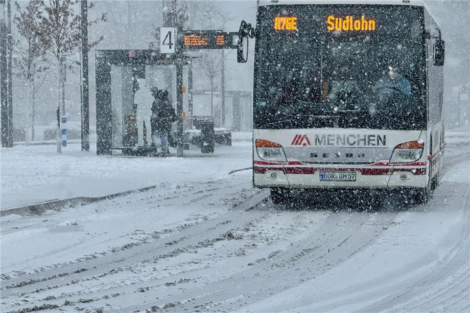 Am Mittwoch fielen einzelne Busverbindungen aus. 