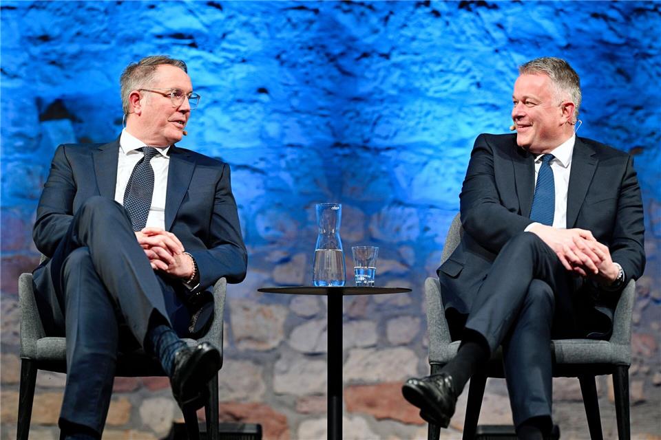 Am Mittwoch wollen Alexander Schweitzer und Gordon Schnieder über das Ergebnis der Sondierungen informieren. (Archivbild)Uwe Anspach/dpa