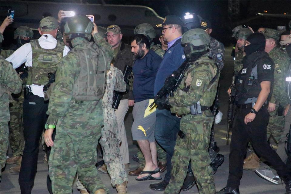 Am Montag soll der Bandenchef vor einem US-Bundesgericht in New York erscheinen. (Archiv)Joffre Flores/AP/dpa