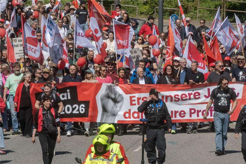 Am Nachmittag sind weitere Demonstrationen geplant. Markus Scholz/dpa