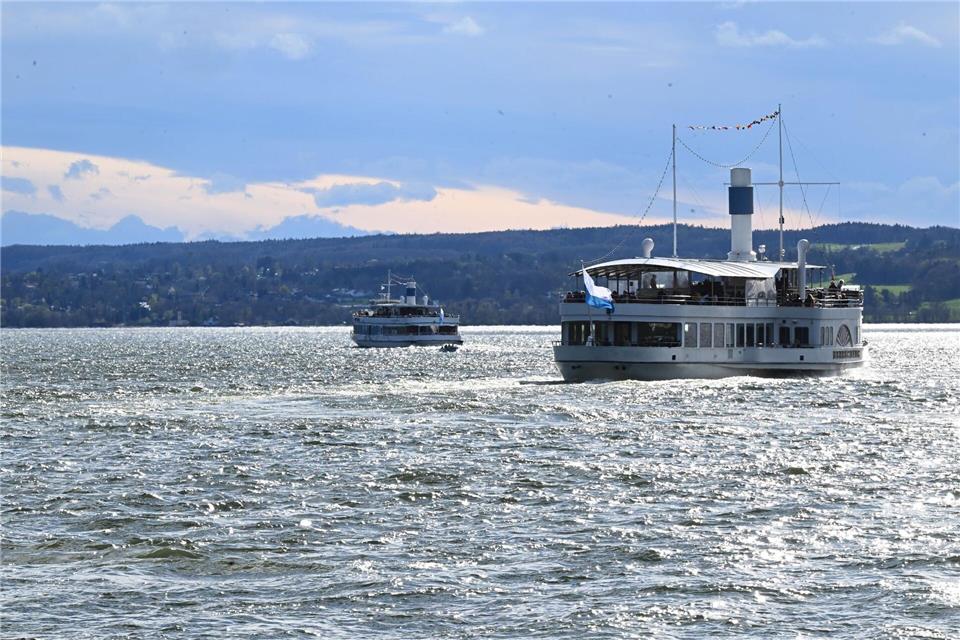 Am Ostersonntag beginnt die Saison für die Bayerische Seenschifffahrt. (Archivbild)Felix Hörhager/dpa
