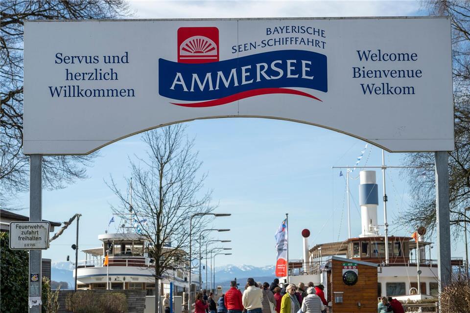 Am Ostersonntag hat die Saison für die Bayerische Seenschifffahrt begonnen. Stefan Puchner/dpa