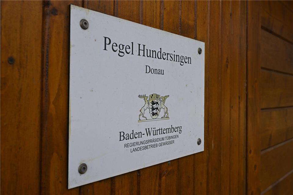 Am Pegel Hundersingen wurden für Ende Juni ungewöhnlich niedrige Wasserstände und Abflüsse gemessen. Felix Kästle/dpa