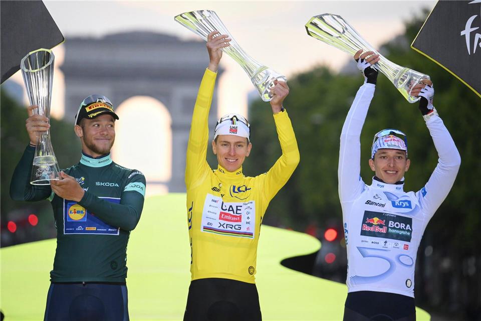 Am Samstag startet die Tour de France in Barcelona. (Archivbild)Bernard Papon/Pool L’Équipe/dpa