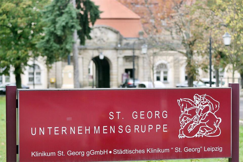 Am St. Georg entsteht das Mitteldeutsche Infektionsschutzzentrum. (Archivbild) Jan Woitas/dpa-Zentralbild/dpa