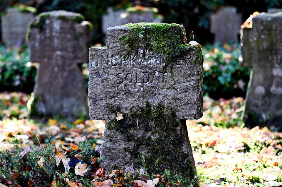 Am Volkstrauertag mahnen Politiker: Das Leid von Krieg und Diktatur darf nie vergessen werden (Archivbild).Federico Gambarini/dpa