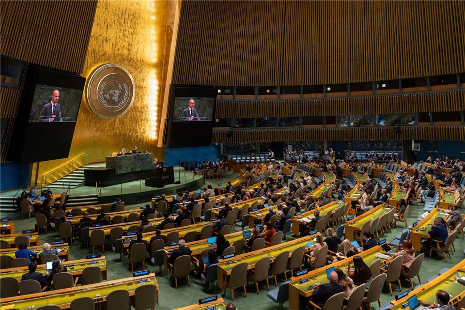 Am Vorabend der UN-Generaldebatte mit zahlreichen Staats- und Regierungschefs aus aller Welt wollen am Montag weitere Länder einen Staat Palästina anerkennen. (Archivfoto)Adam Gray/FR172090 AP/dpa