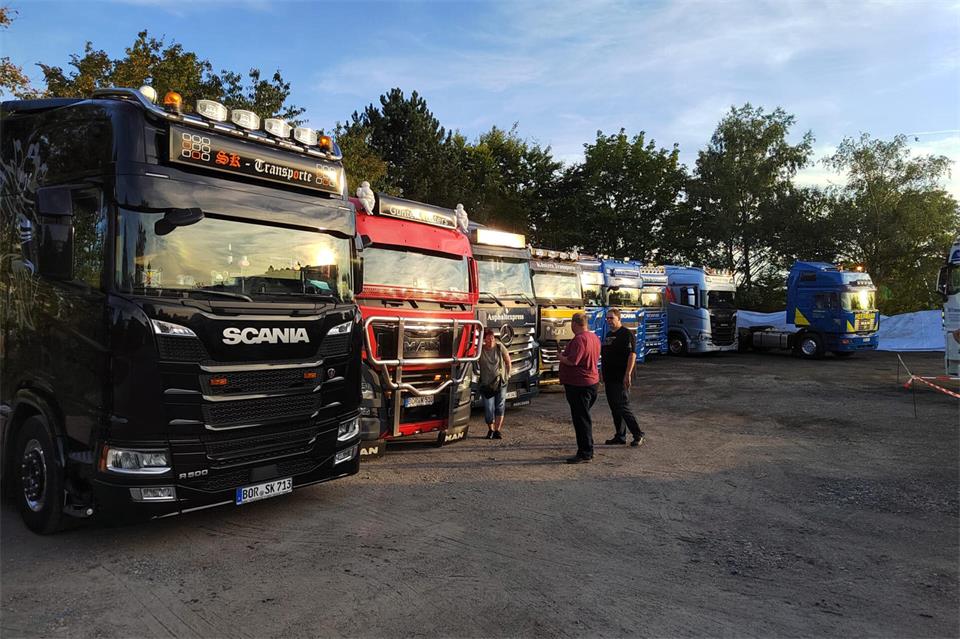 Am Wochenende gibt es zum fünfjährigen Bestehen der Highway Heroes Heiden wieder ein Lkw-Treffen.