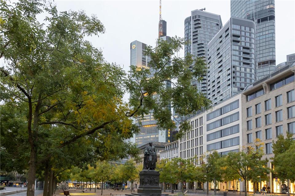 Am Wochenende ist der Himmel in Hessen meist bedeckt. Regen ist ab Sonntag möglich. (Archivbild)Helmut Fricke/dpa
