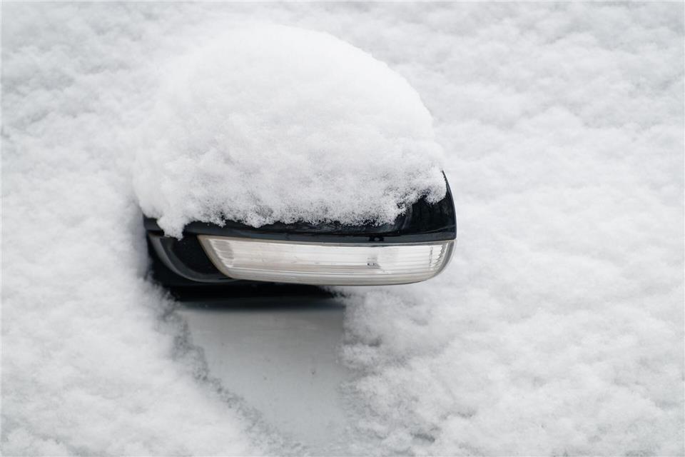 Am Wochenende soll es wieder kräftig schneien. Uwe Anspach/dpa