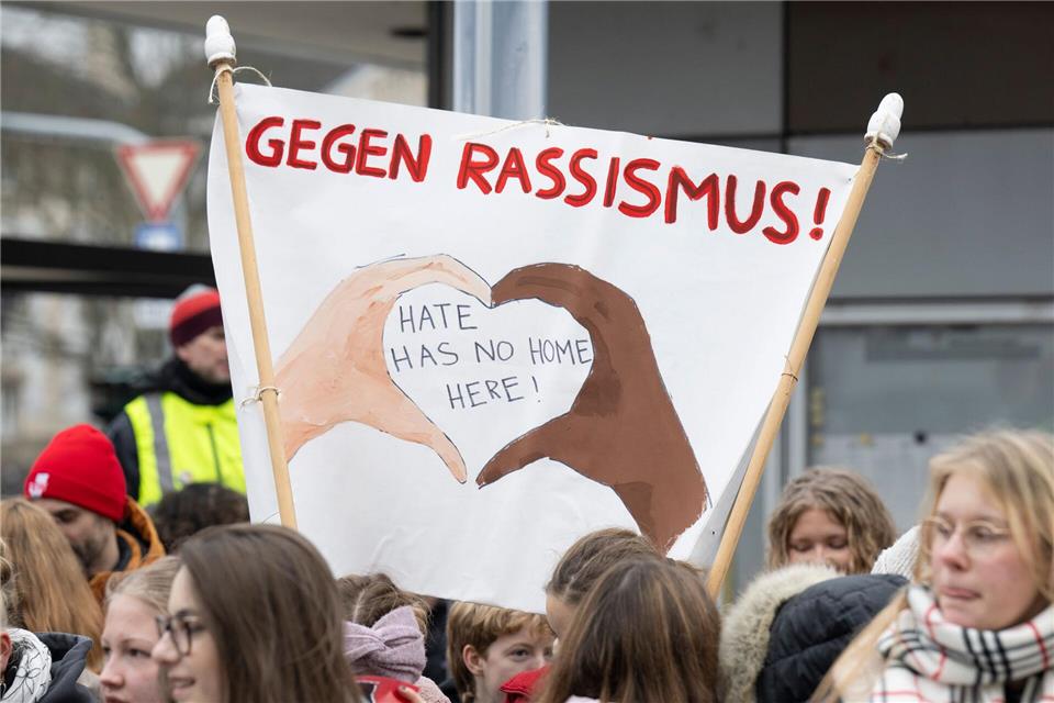 Am Wochenende werden Zehntausende Demonstrierende in Gießen erwartet.Boris Roessler/dpa