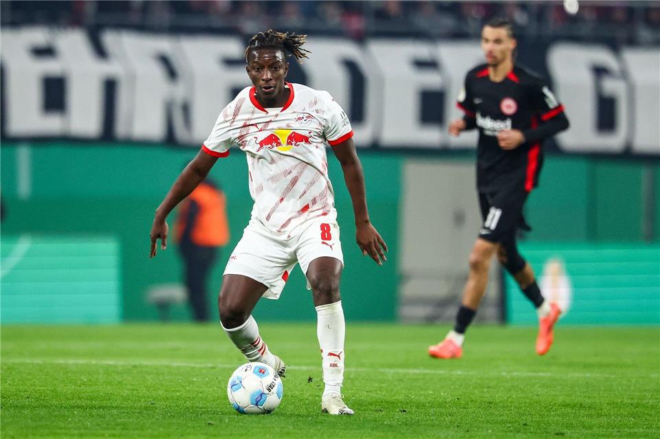 Amadou Haidara verlässt den sächsischen Bundesligisten RB Leipzig. (Archivbild)Jan Woitas/dpa