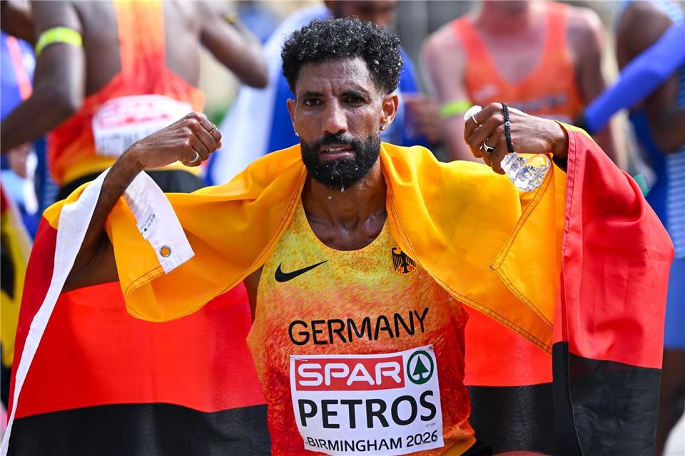 Amanal Petros gewann EM-Gold im Marathon.Sven Hoppe/dpa