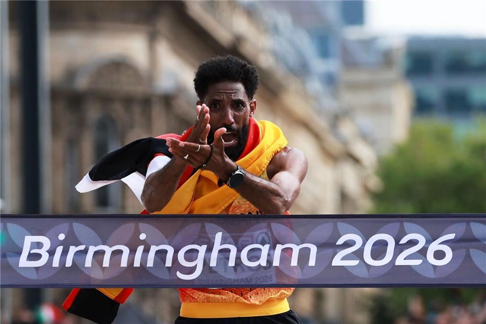 Amanal Petros ist erstmals Marathon-Europameister.Morgan Harlow/AP/dpa
