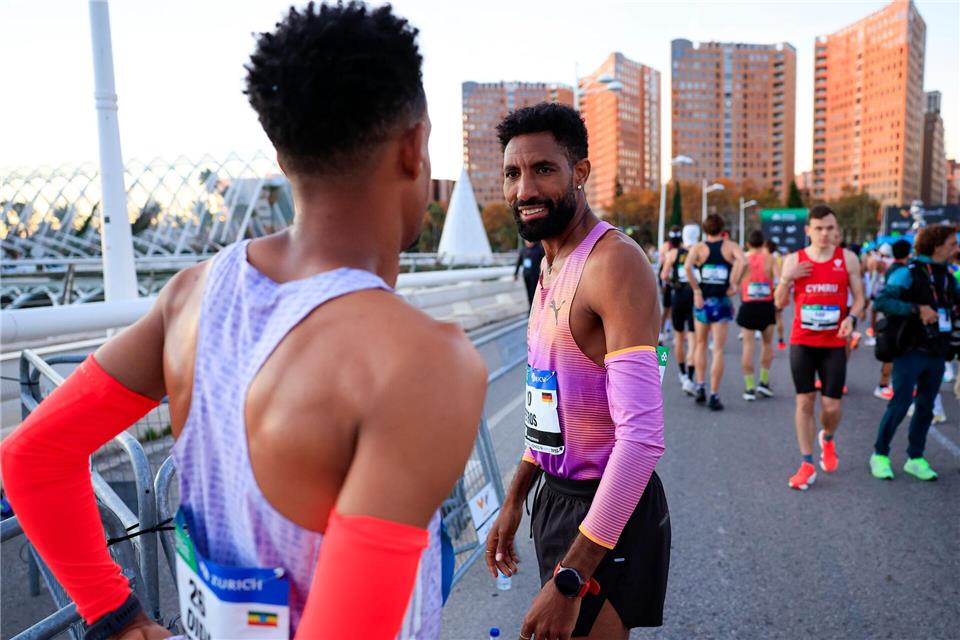 Amanal Petros sorgte in Valencia für den nächsten Coup.David Gonzalez/dpa