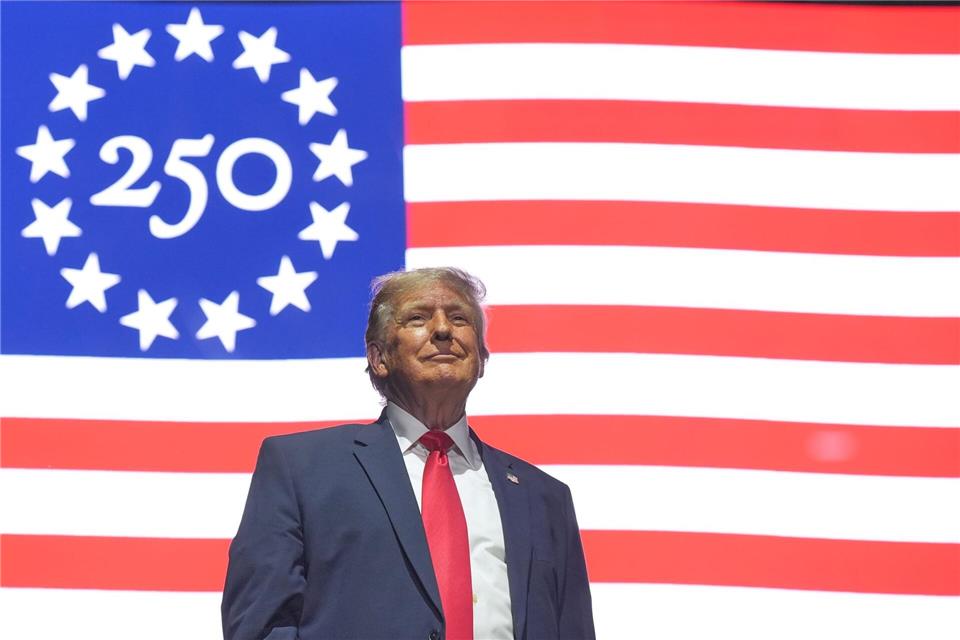 „Amerika ist zurück“, sagt der US-Präsident.Jacquelyn Martin/AP/dpa