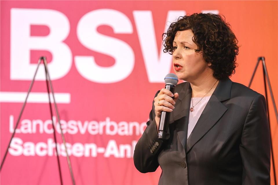 Amira Mohamed Ali plädiert für einen überparteilichen Ministerpräsidenten. (Archivbild)Peter Gercke/dpa
