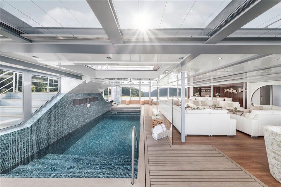 An Bord der Flussschiffe ist alles etwas kleiner als auf den großen Meerespötten: Auf Komfort müssen Passagiere dabei aber nicht zwangsläufig verzichten, wie sich auf der „Amadeus Amara“ zeigt.Lüftner Cruises/Fotomontage/Amadeus/dpa-tmn