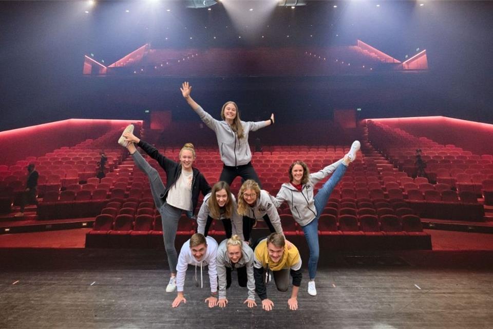 An Pfingsten verwandelt sich die Jugendburg in eine Zirkus-Manege.