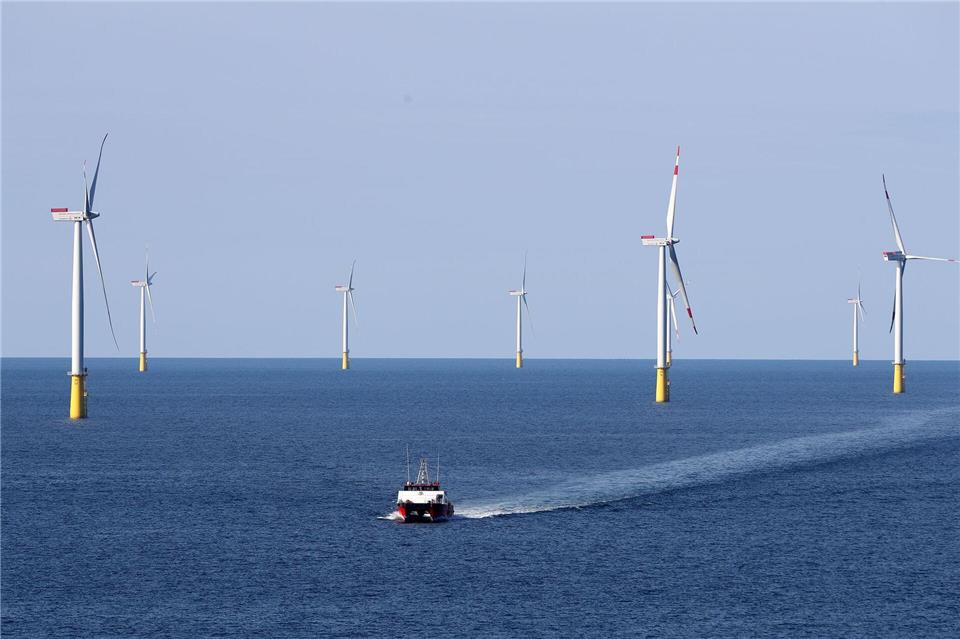 An dem Windpark DanTysk westlich von Sylt sind außer Vattenfall auch die Stadtwerke München beteiligt. (Archivbild) picture alliance / dpa