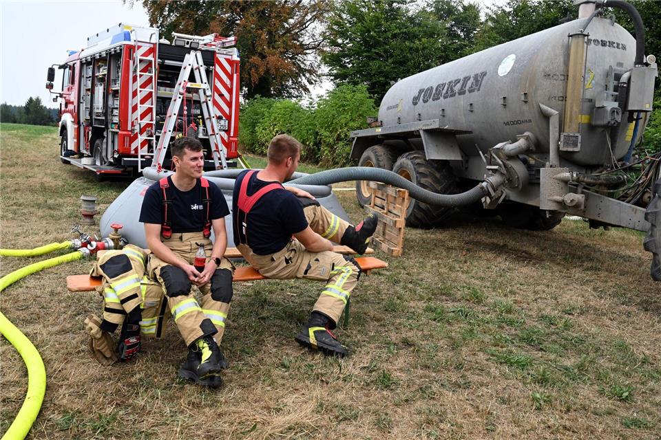 An der Bekämpfung der Brände im Hohen Venn in Belgien sind auch zahlreiche deutsche Einsatzkräfte beteiligt.Federico Gambarini/dpa