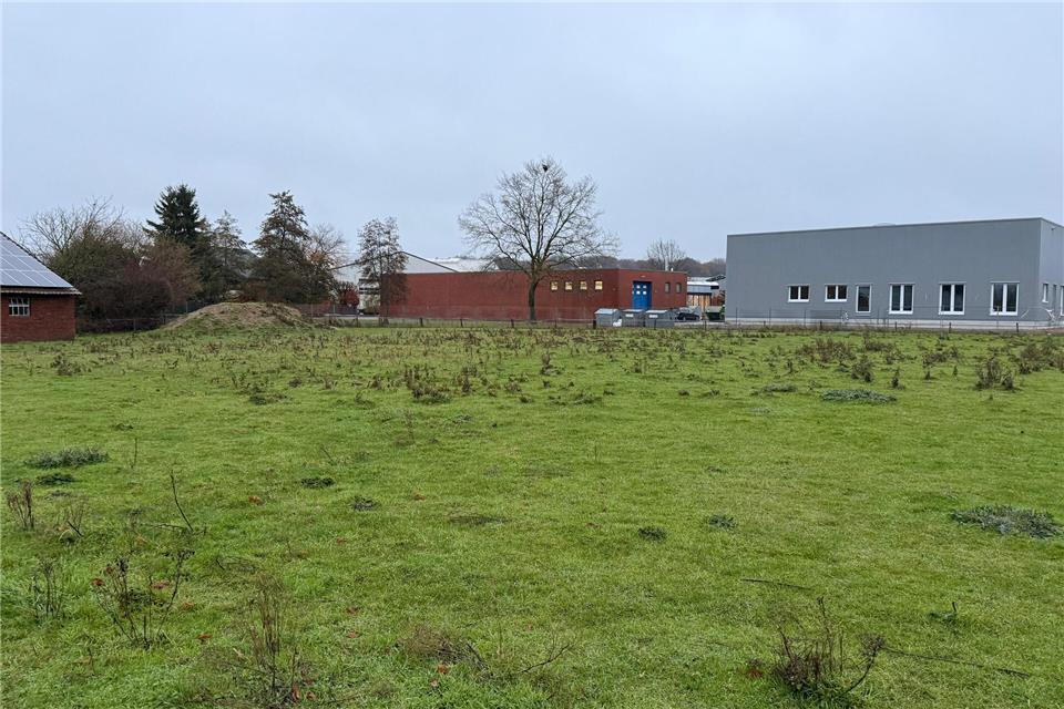 An der Borkener Straße soll künftig der Neubau des Feuerwehrgerätehauses stehen.