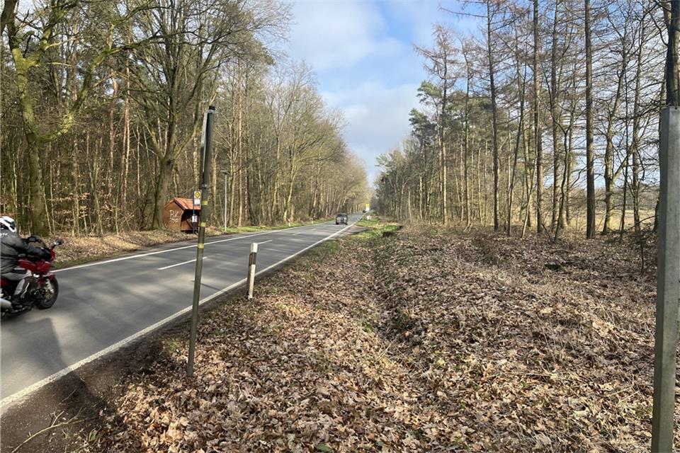 An der Rekener Straße soll ein Radweg entstehen: Im Sommer könnte es damit losgehen.