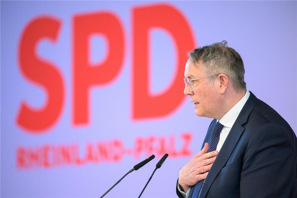 An der SPD könne in der neuen Koalition nicht vorbei regiert werden, so Alexander Schweitzer.Hannes P. Albert/dpa