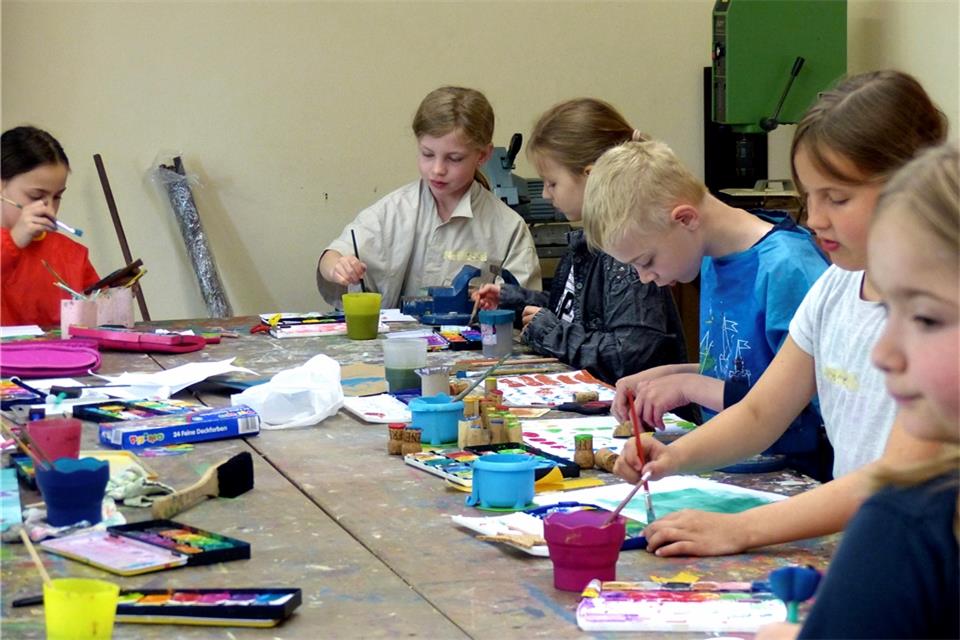 An der Silvesterschule stand das Experimentieren bei den Projekttagen im Vordergrund.