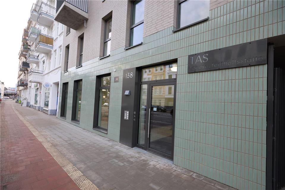 An der Stresemannstraße eröffnet am Montag eine Tagesaufenthaltsstätte für Obdachlose.Georg Wendt/dpa