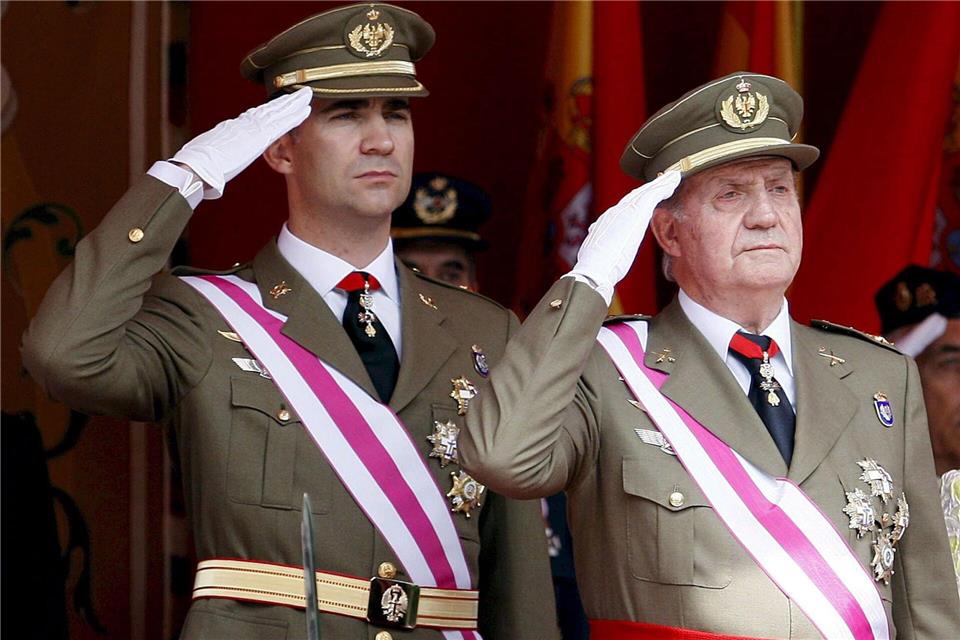 Anders als der Papa gilt Felipe in Spanien als nicht charismatisch, aber als korrekt und vertrauenswürdig. (Archivfoto)Javier Cebollada/epa/EFE/dpa