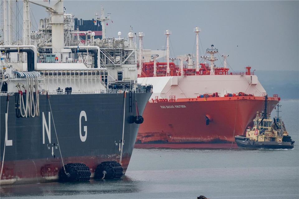Anders als für fossile Energieträger wie Öl und Kohle gibt es in der EU keine Einfuhrverbote für Gas aus Russland.Stefan Sauer/dpa