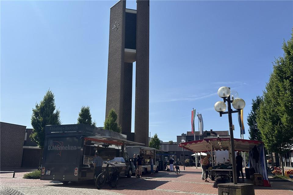 Anders als hier im vergangenen Jahr ist der Rathausplatz nun leer.
