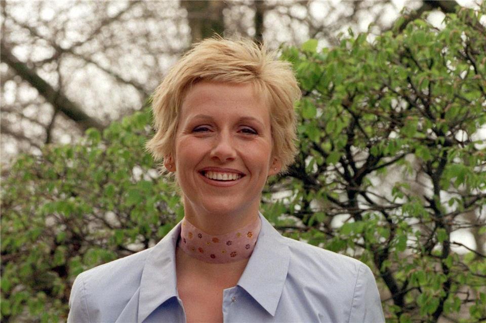 Andrea Kiewel im Jahr ihres Starts als Moderatorin der Sendung im Jahr 2000. Sie blieb zunächst bis 2007 und kehrte 2009 zurück. (Archivfoto)Frank May/dpa